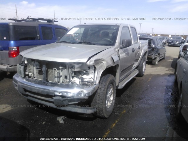 1GTDS13E678244904 - 2007 GMC CANYON GRAY photo 2