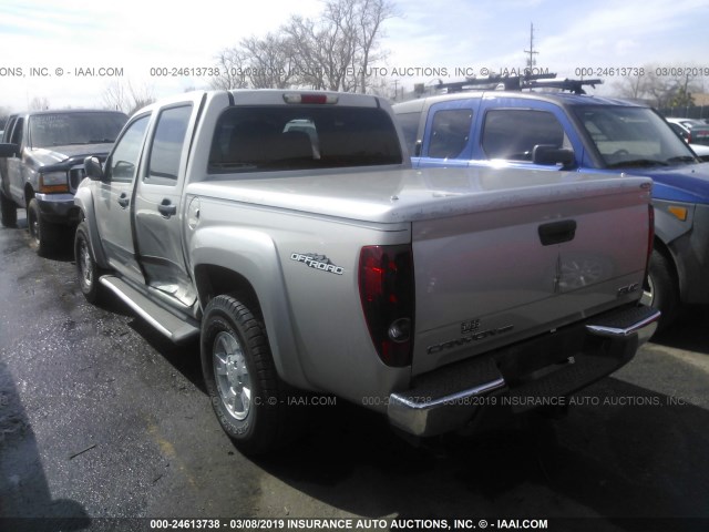 1GTDS13E678244904 - 2007 GMC CANYON GRAY photo 3