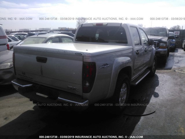 1GTDS13E678244904 - 2007 GMC CANYON GRAY photo 4