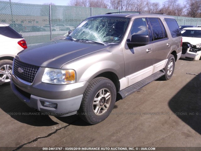 1FMFU16W43LB52829 - 2003 FORD EXPEDITION XLT GOLD photo 2