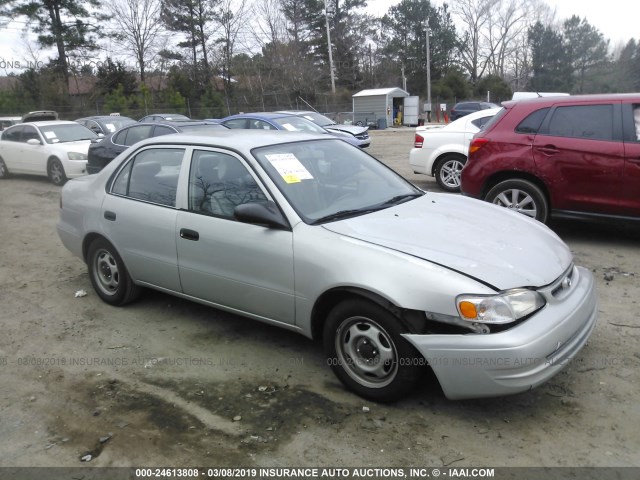 1NXBR12E7XZ267549 - 1999 TOYOTA COROLLA VE/CE/LE SILVER photo 1