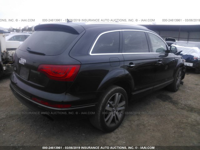 WA1LGAFE5BD005816 - 2011 AUDI Q7 PREMIUM PLUS BLACK photo 4