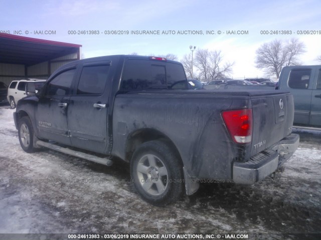 1N6AA07BX4N551258 - 2004 NISSAN TITAN XE/SE/LE BLACK photo 3