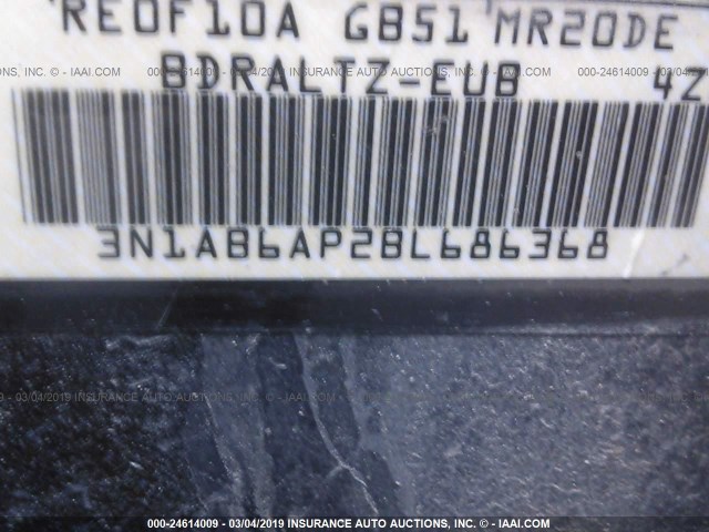 3N1AB6AP2BL686368 - 2011 NISSAN SENTRA 2.0/2.0S/SR/2.0SL Blau Foto 9