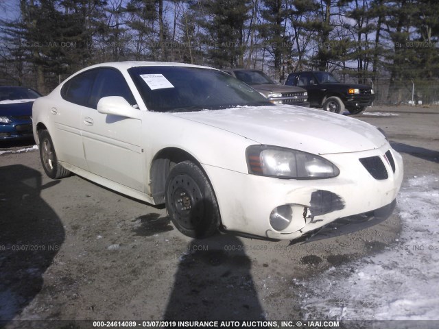 2G2WP552861203913 - 2006 PONTIAC GRAND PRIX WHITE photo 6