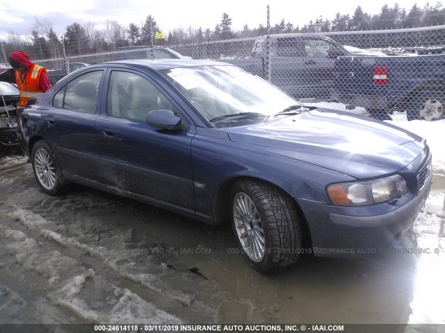 YV1RS53D712018458 - 2001 VOLVO S60 T5 BLUE photo 1