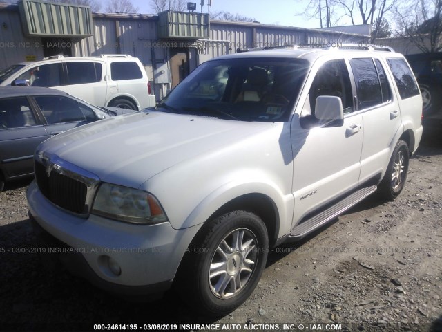 5LMEU68H73ZJ48503 - 2003 LINCOLN AVIATOR 白色 照片 2