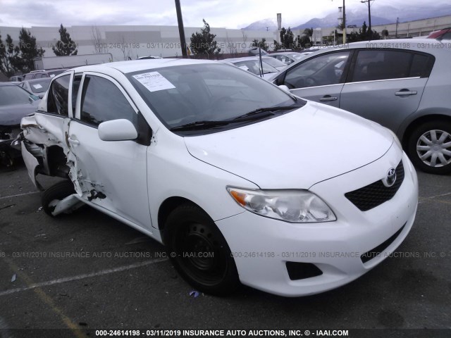 JTDBL40E29J026125 - 2009 TOYOTA COROLLA LE/XLE WHITE photo 1