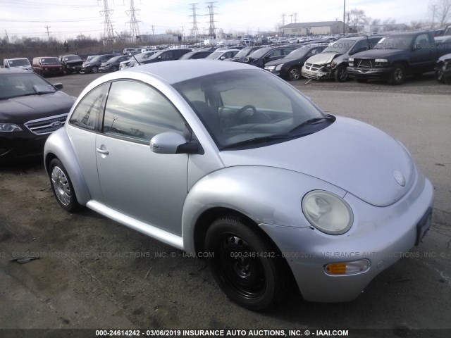 3VWBK31C65M403253 - 2005 VOLKSWAGEN NEW BEETLE GL SILVER photo 1