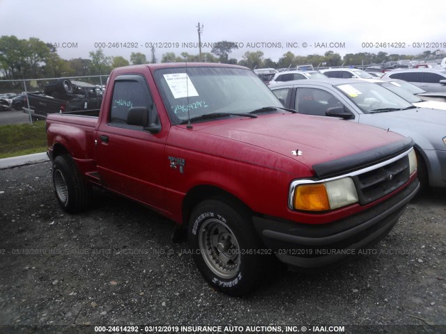 1FTCR10A1VPA69263 - 1997 FORD RANGER RED photo 1