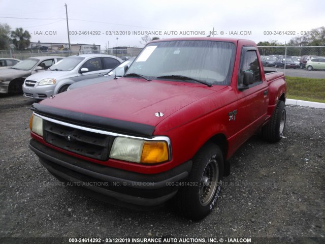 1FTCR10A1VPA69263 - 1997 FORD RANGER RED photo 6