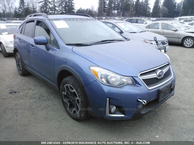 JF2GPABC8G8306710 - 2016 SUBARU CROSSTREK PREMIUM BLUE photo 1