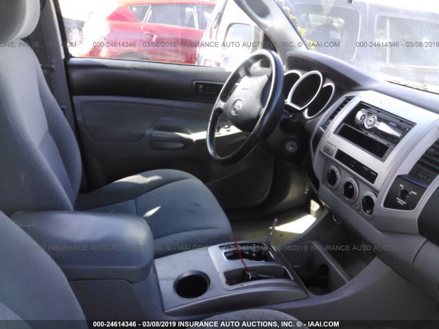 5TETX22N68Z492302 - 2008 TOYOTA TACOMA ACCESS CAB თეთრი ფოტო 5