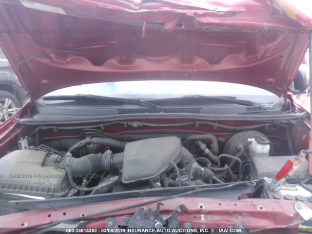 5TFJX4GN2CX012459 - 2012 TOYOTA TACOMA DOUBLE CAB 红色 照片 8