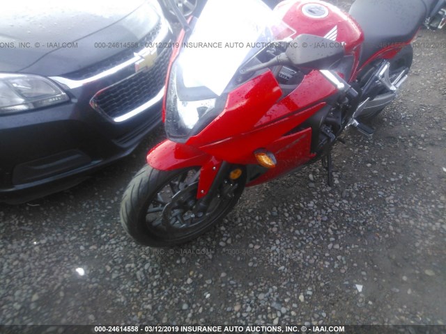 MLHRC7404E5000754 - 2014 HONDA CBR650 F RED photo 2