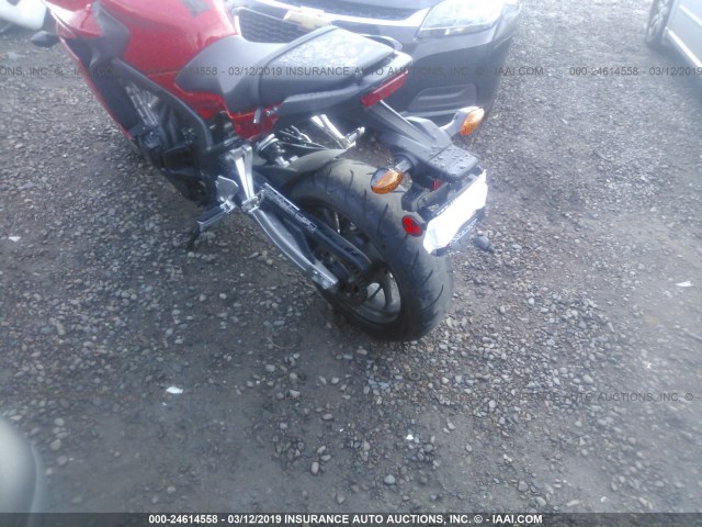 MLHRC7404E5000754 - 2014 HONDA CBR650 F RED photo 3