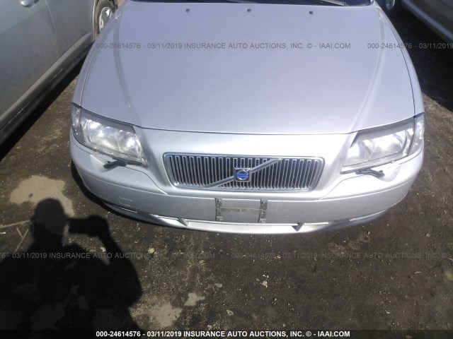 YV1TS92D331315072 - 2003 VOLVO S80 SILVER photo 6