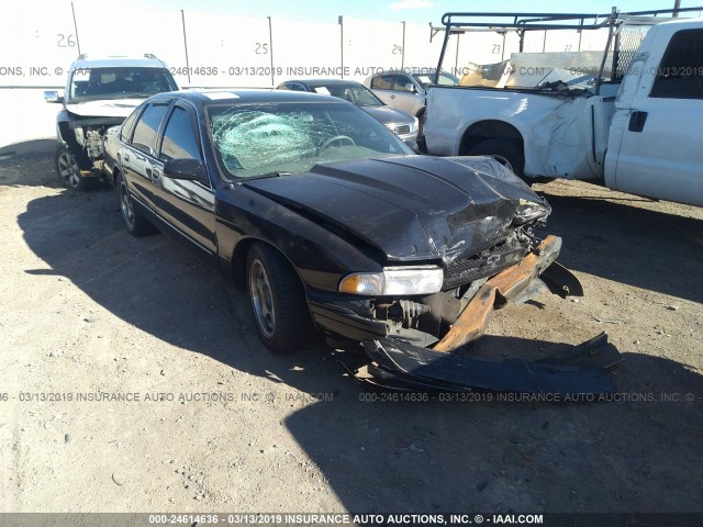 1G1BL52PXTR161519 - 1996 CHEVROLET CAPRICE / IMPALA CLASSIC/SS BLACK photo 1