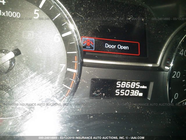 5N1AR2MN9FC684027 - 2015 NISSAN PATHFINDER S/SV/SL/PLATINUM GRAY photo 7