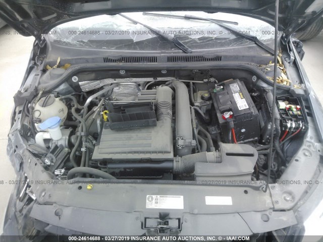 3VW267AJ5GM303013 - 2016 VOLKSWAGEN JETTA GRAY photo 10