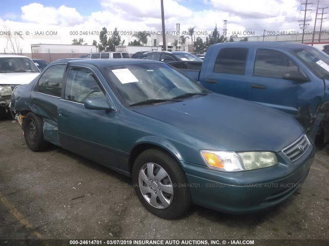 4T1BG22K01U830773 - 2001 TOYOTA CAMRY CE/LE/XLE BLUE photo 1