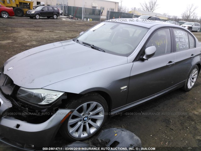 WBAPK53579A514476 - 2009 BMW 328 XI SULEV GRAY photo 2