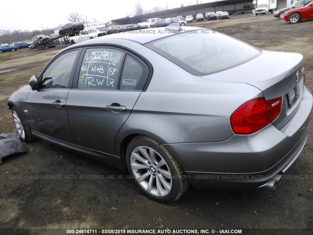 WBAPK53579A514476 - 2009 BMW 328 XI SULEV GRAY photo 3