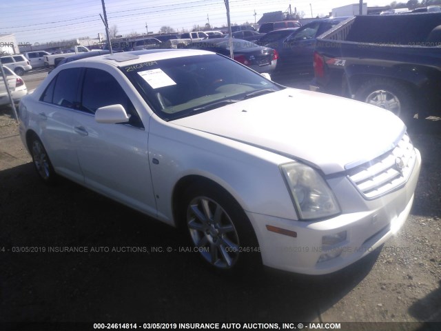 1G6DW677470143603 - 2007 CADILLAC STS WHITE photo 1
