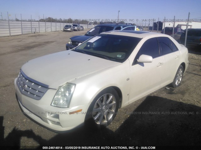 1G6DW677470143603 - 2007 CADILLAC STS WHITE photo 2