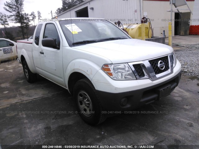 1N6BD0CT3FN733350 - 2015 NISSAN FRONTIER S/SV WHITE photo 1