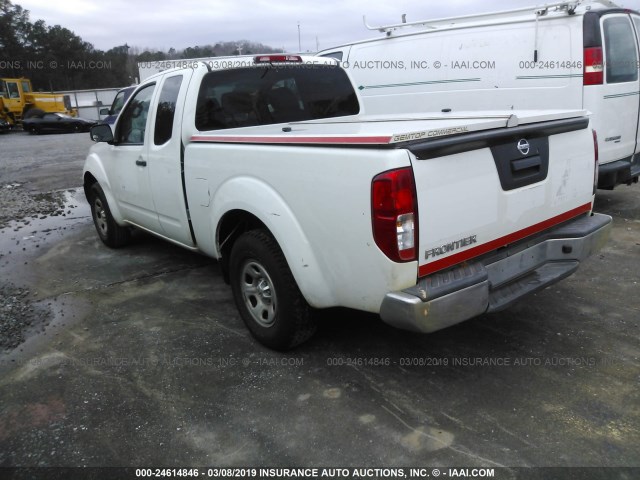 1N6BD0CT3FN733350 - 2015 NISSAN FRONTIER S/SV WHITE photo 3