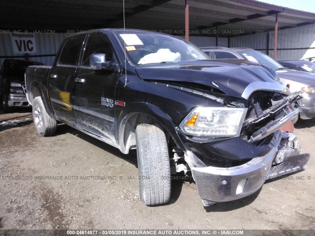 1C6RR7NMXGS127555 - 2016 RAM 1500 LARAMIE BLACK photo 1