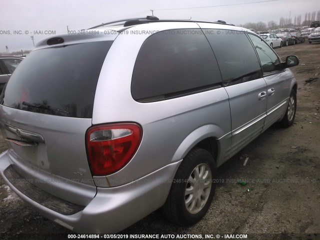 2C4GP54L53R357339 - 2003 CHRYSLER TOWN & COUNTRY LXI SILVER photo 4