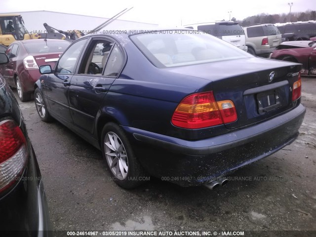 WBAAZ33495KW77258 - 2005 BMW 325 IS SULEV BLUE photo 3