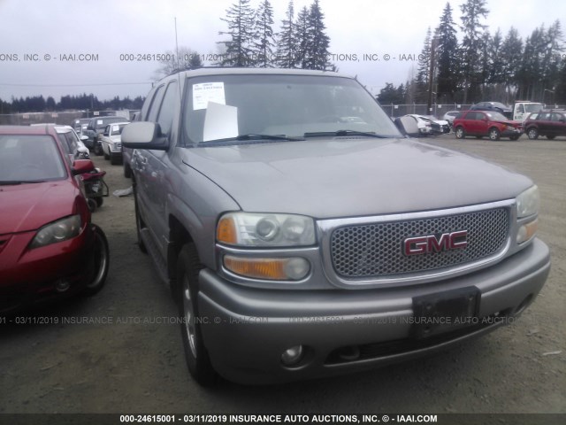 1GKEK63UX2J246606 - 2002 GMC DENALI BEIGE photo 1