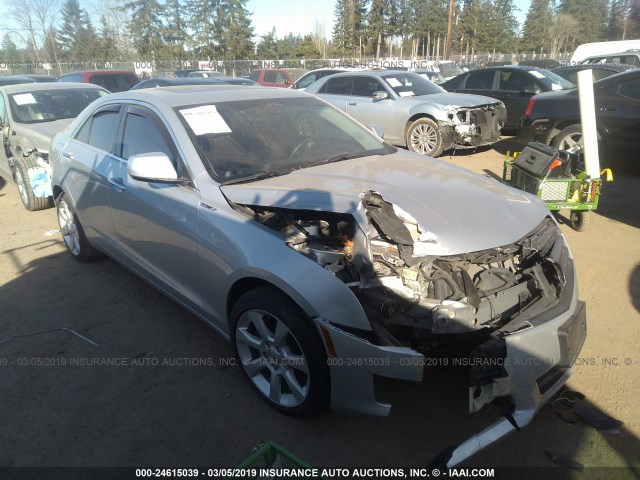 1G6AG5RX6D0137983 - 2013 CADILLAC ATS SILVER photo 1