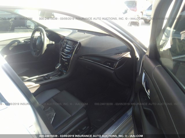 1G6AG5RX6D0137983 - 2013 CADILLAC ATS SILVER photo 5