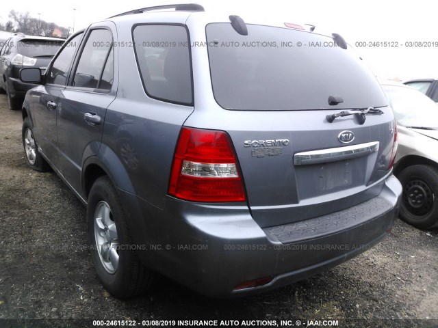 KNDJD735385765758 - 2008 KIA SORENTO EX/LX GRAY photo 3