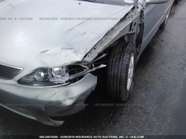 4T1BE32K15U952351 - 2005 TOYOTA CAMRY LE/XLE/SE SILVER photo 6