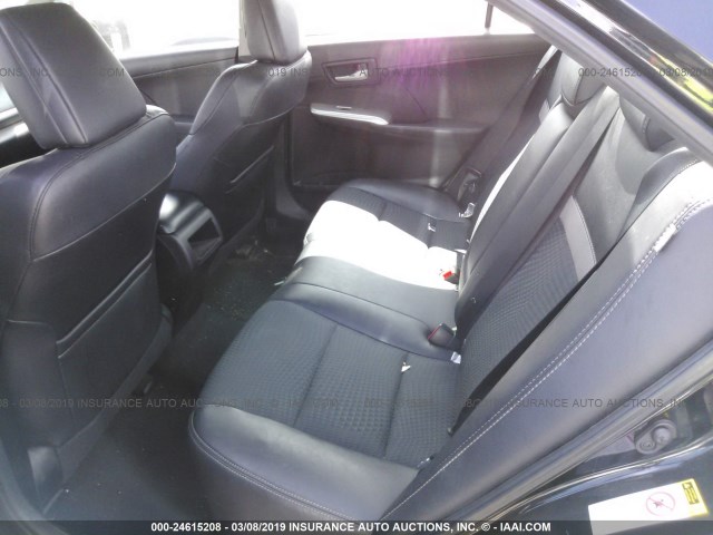 4T1BF1FK8DU284347 - 2013 TOYOTA CAMRY L/SE/LE/XLE BLACK photo 8