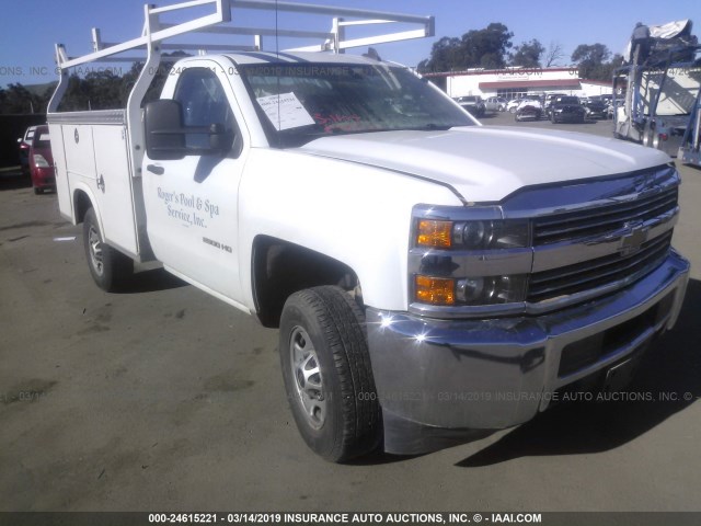 1GB0CUEG4GZ283212 - 2016 CHEVROLET SILVERADO C2500 HEAVY DUTY WHITE photo 6