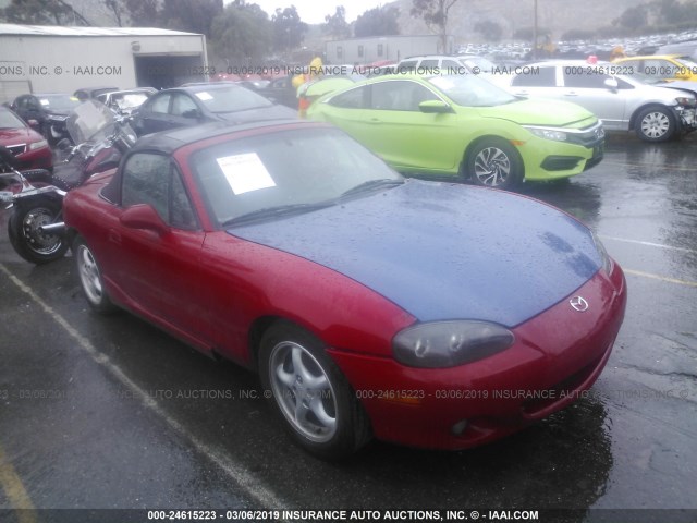 JM1NB353020234095 - 2002 MAZDA MX-5 MIATA LS RED photo 1