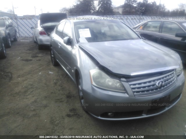 JNKAY01F26M262327 - 2006 INFINITI M35 SPORT GRAY photo 1