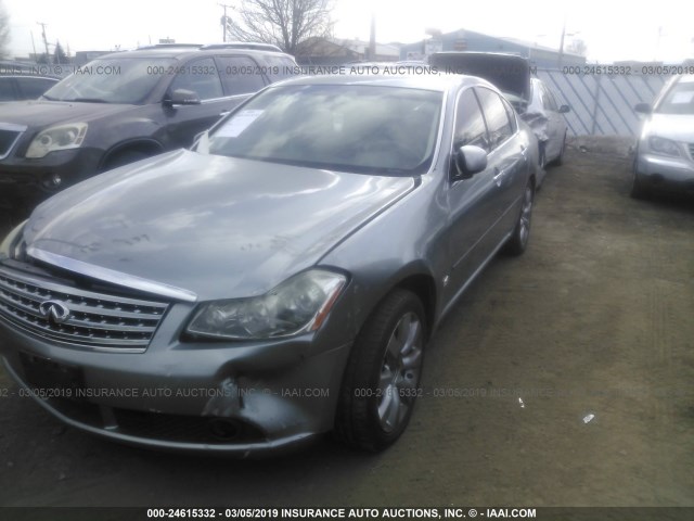 JNKAY01F26M262327 - 2006 INFINITI M35 SPORT GRAY photo 2