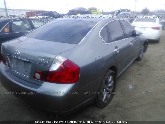 JNKAY01F26M262327 - 2006 INFINITI M35 SPORT GRAY photo 4