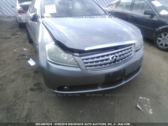 JNKAY01F26M262327 - 2006 INFINITI M35 SPORT GRAY photo 6