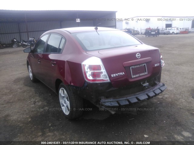 3N1AB61E27L638424 - 2007 NISSAN SENTRA 2.0/2.0S/2.0SL RED photo 6