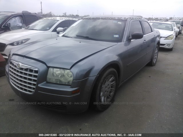 2C3KA43R36H413854 - 2006 CHRYSLER 300 BLUE photo 2