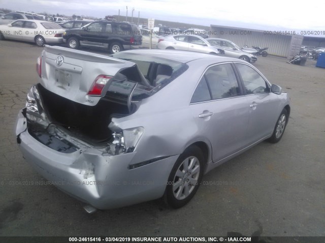 4T1BK46K89U078062 - 2009 TOYOTA CAMRY SE/LE/XLE WHITE photo 4