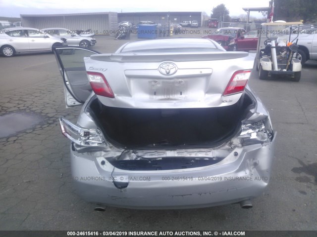 4T1BK46K89U078062 - 2009 TOYOTA CAMRY SE/LE/XLE WHITE photo 6